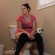 A pudgy girl sits down on a toilet and wet farts are heard. She plunges the toilet when finished. Warning - this studio is notorious for dubbing in audio effects, so parts of this clip may not be genuine, live audio. 720P HD. About 6 minutes.